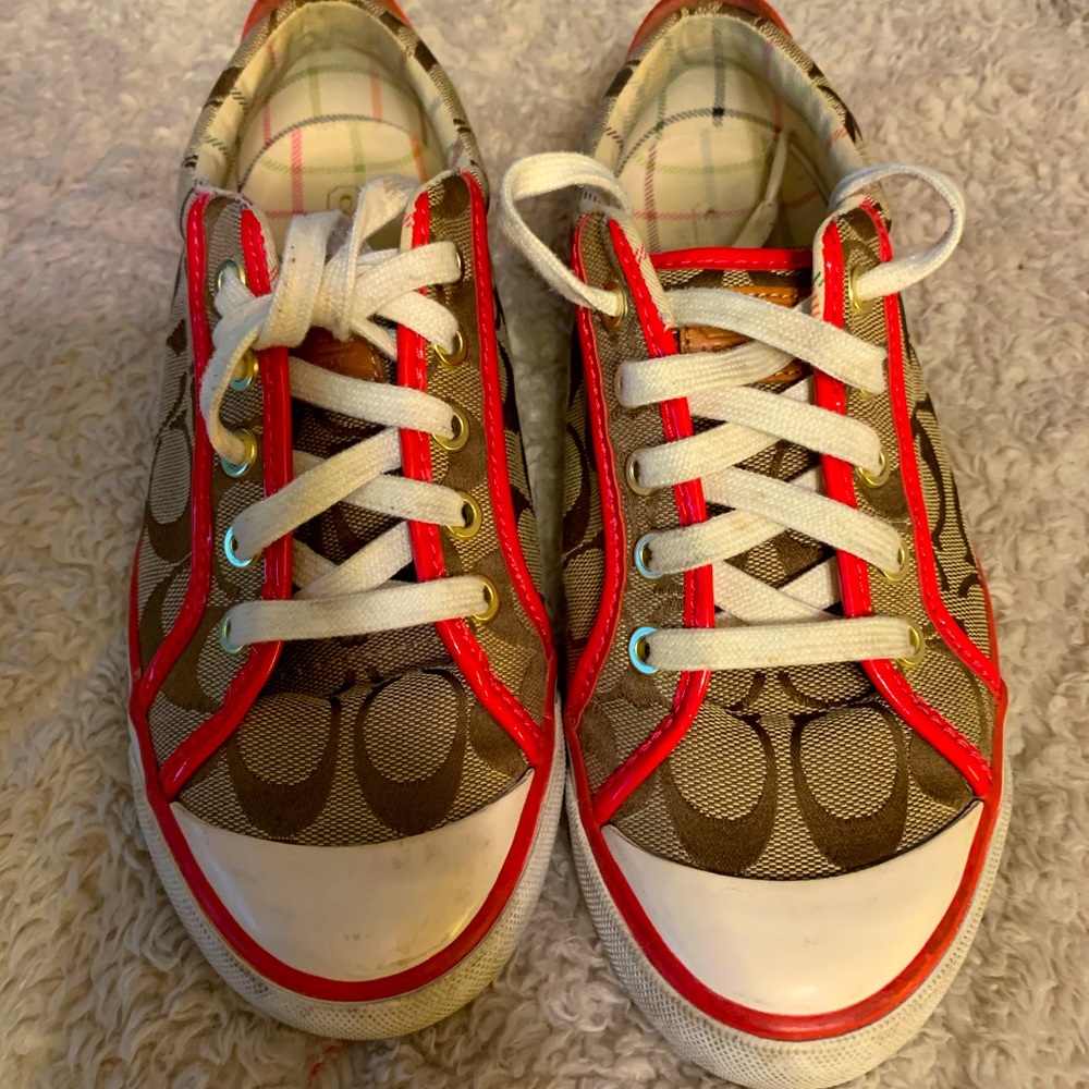 Coach tennis shoes